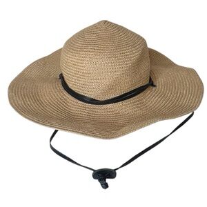 Columbia Global Adventure Packable Hat II straw sun hat with leather strap M